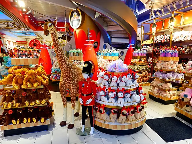 FAO Schwarz à New York - Magasin de jouets