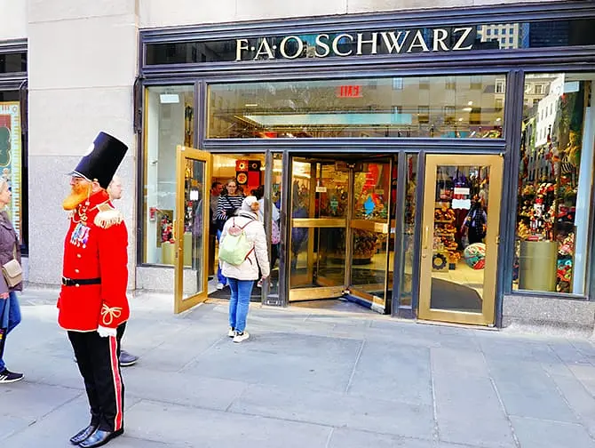 FAO Schwarz à New York