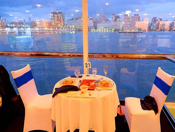 Dîner-croisière à Manhattan