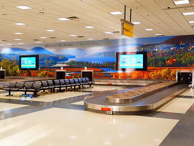 Aéroport Stewart International à New York (SWF) - Récupération des Bagages