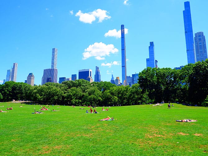 Louer un vélo à New York avec pique-nique - Faire un pique-nique