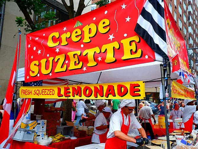 Bastille Day à New York - Crêpes