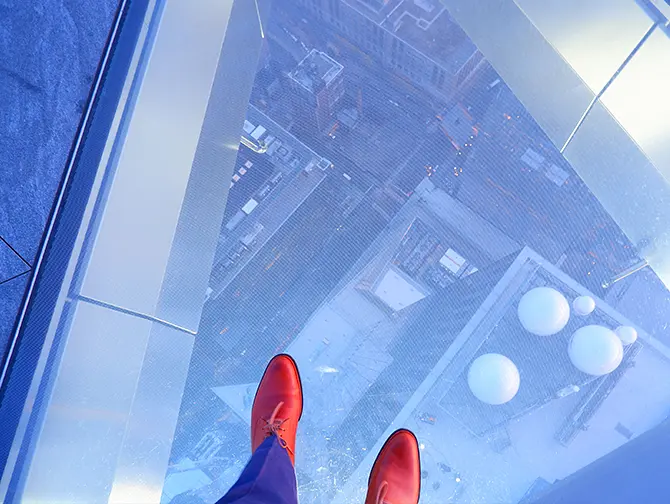 Billets pour Edge New York - Sol en verre