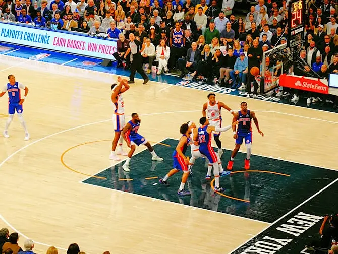 Le français Guerschon Yabusele chez les New York Knicks