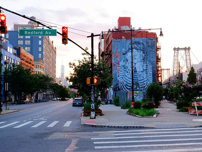 Visite guidée de Brooklyn avec guide français - Street art à Williamsburg