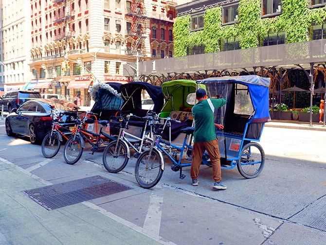 Visite de Central Park en pédicab - Vélo-taxi