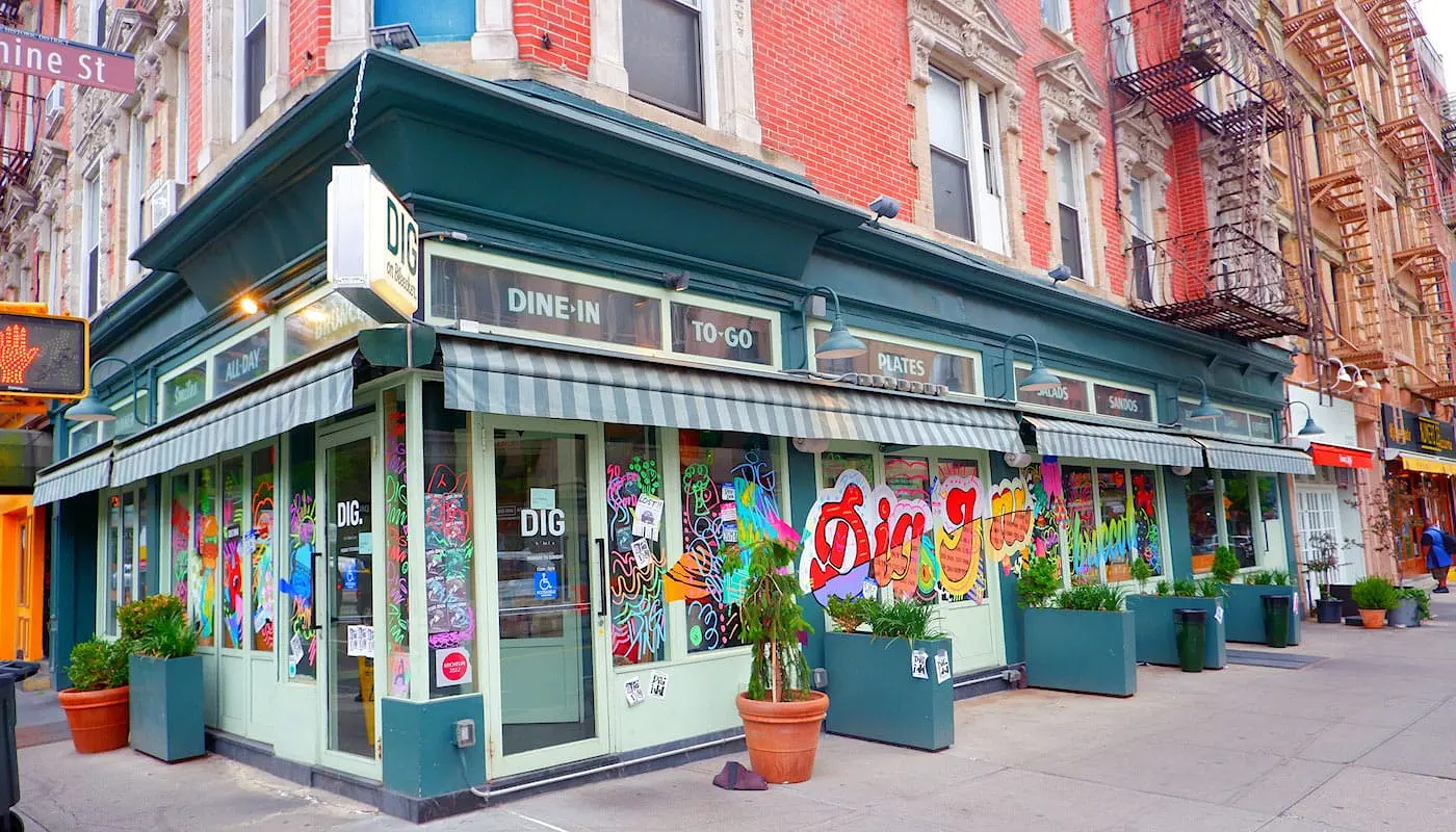 Les restaurants v&eacute;g&eacute;tariens &agrave; New York - DIG