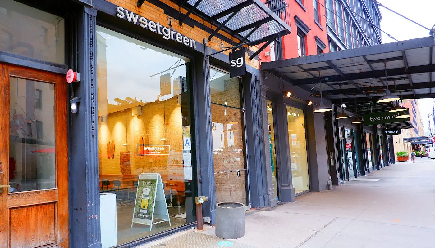 Les restaurants v&eacute;g&eacute;tariens &agrave; New York - Sweetgreen