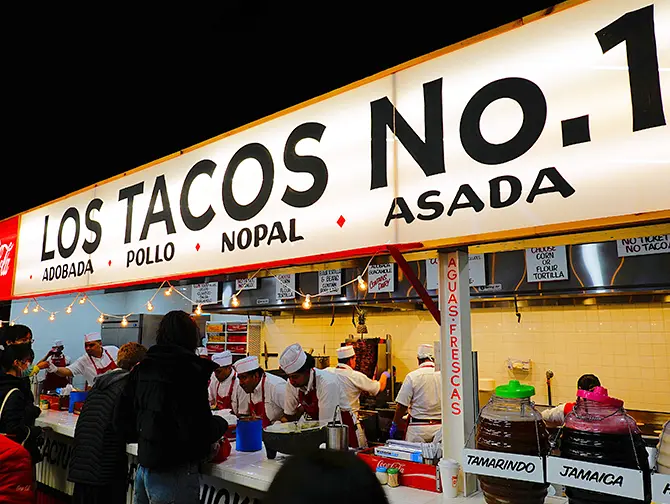 Les meilleurs restaurants mexicains de New York - Los Tacos No 1