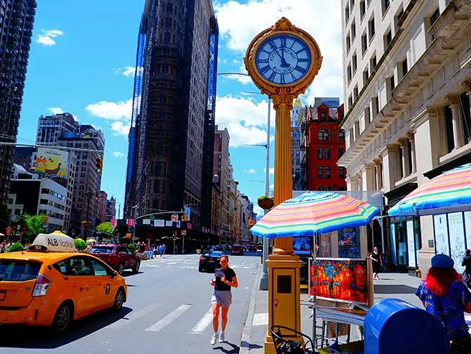 Décalage horaire France - New York - Horloge 
