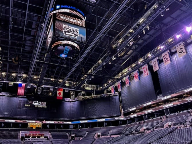 Visite du Barclays Center - Visite guidée à travers le stade