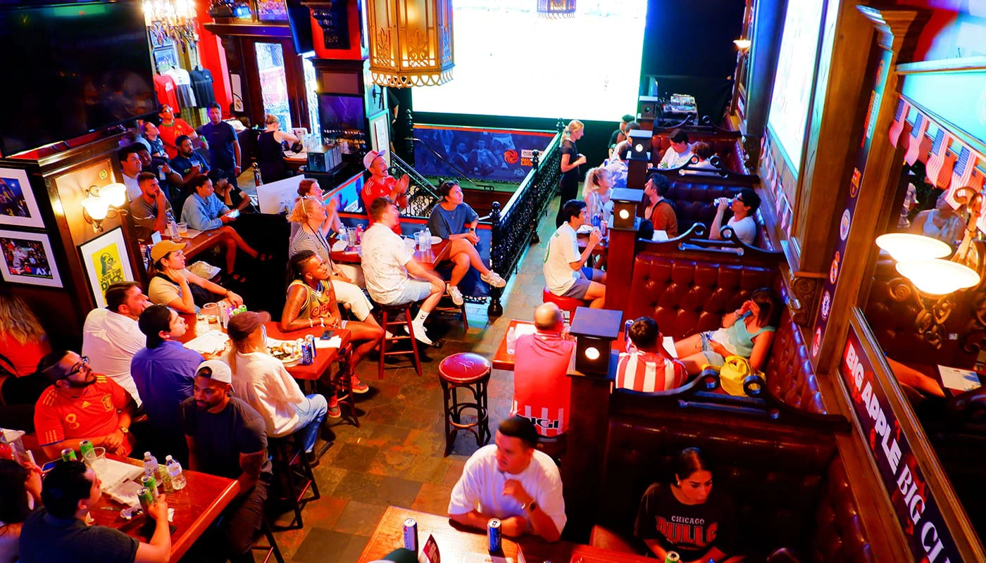 Meilleures bo&icirc;tes de nuit &agrave; New York - The Football Factory
