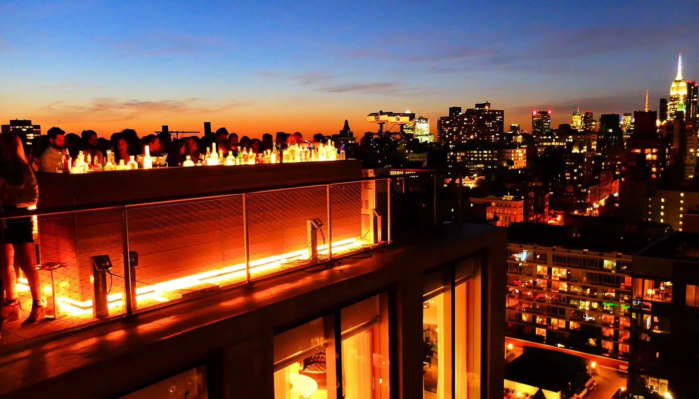 Meilleures bo&icirc;tes de nuit &agrave; New York - The Roof PUBLIC Hotel