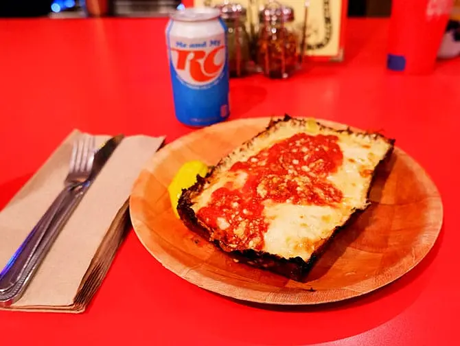 La meilleure pizza de New York - Aces Pizza Detroit style