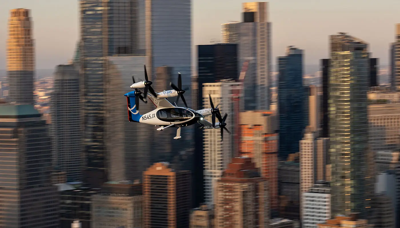 Joby Aviation Hélicoptère Taxi Électrique de JFK à Manhattan - Hélicoptère Tout Électrique