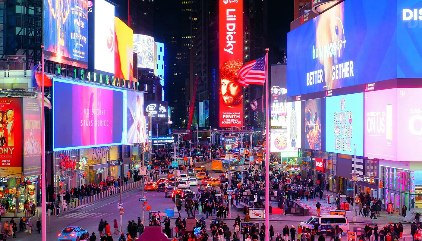 Visiter New York en 4 jours- Explorez Times Square dès votre première soirée à New York