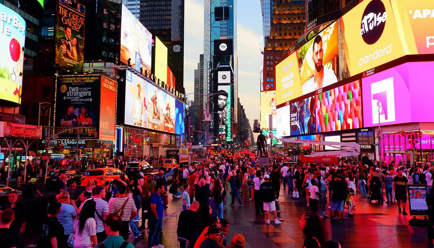 Itinéraire de 6 jours à New York – Première impression de Times Square