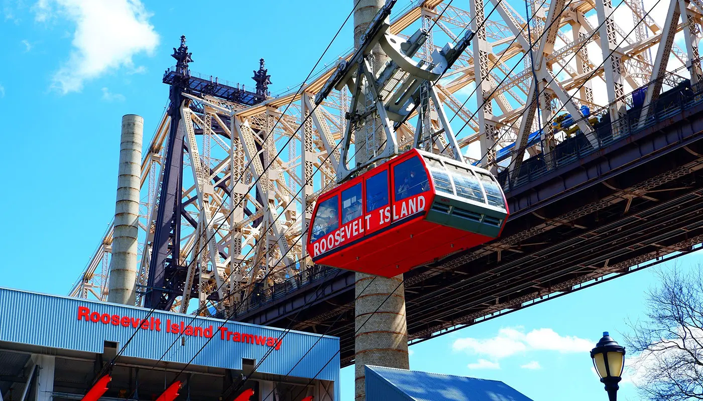 Itinéraire de 6 jours à New York – Prendre le Roosevelt Island Tram jusqu'à Roosevelt Island