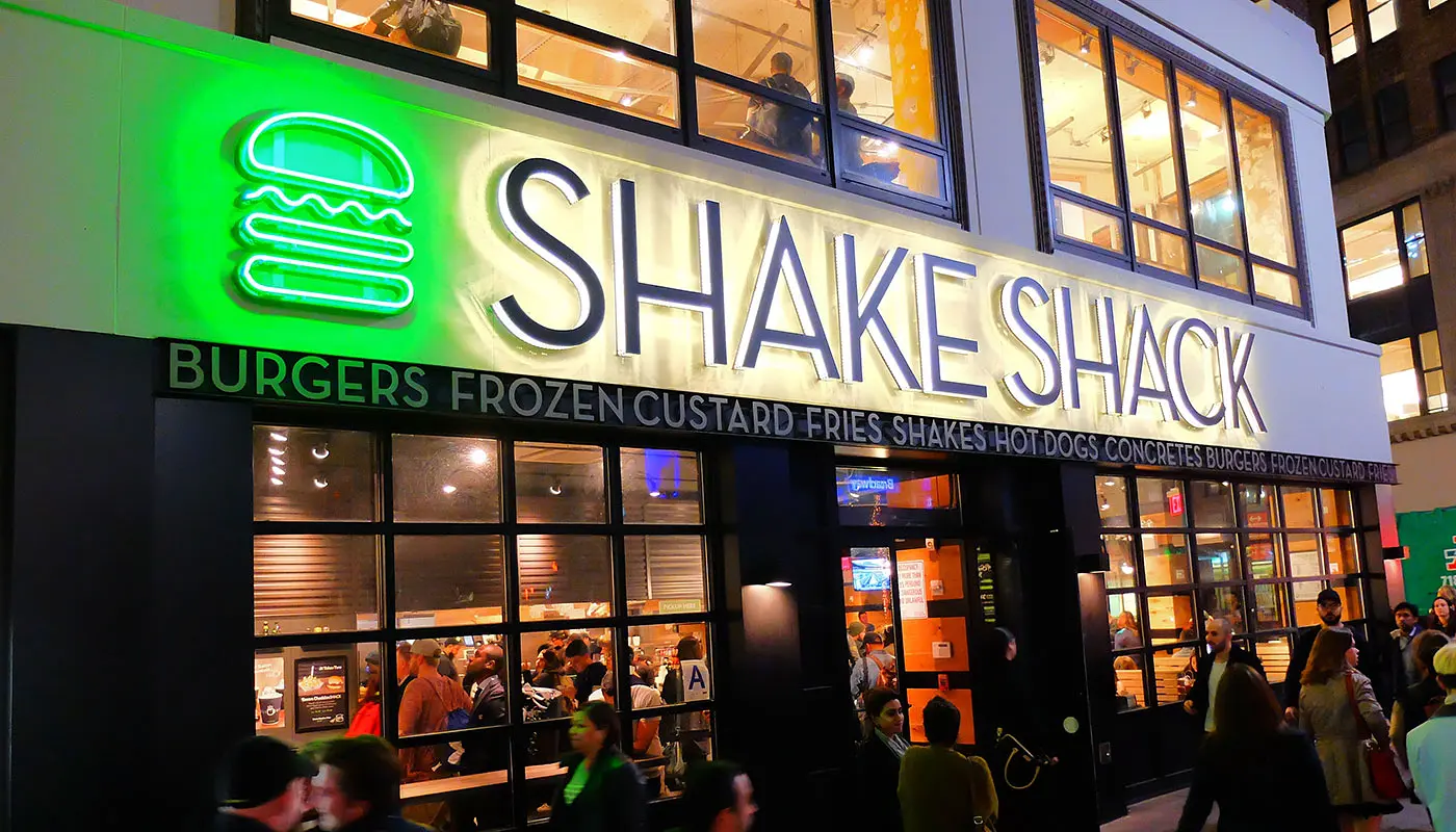 Shake Shack à New York - Une chaîne de fast-food à New York
