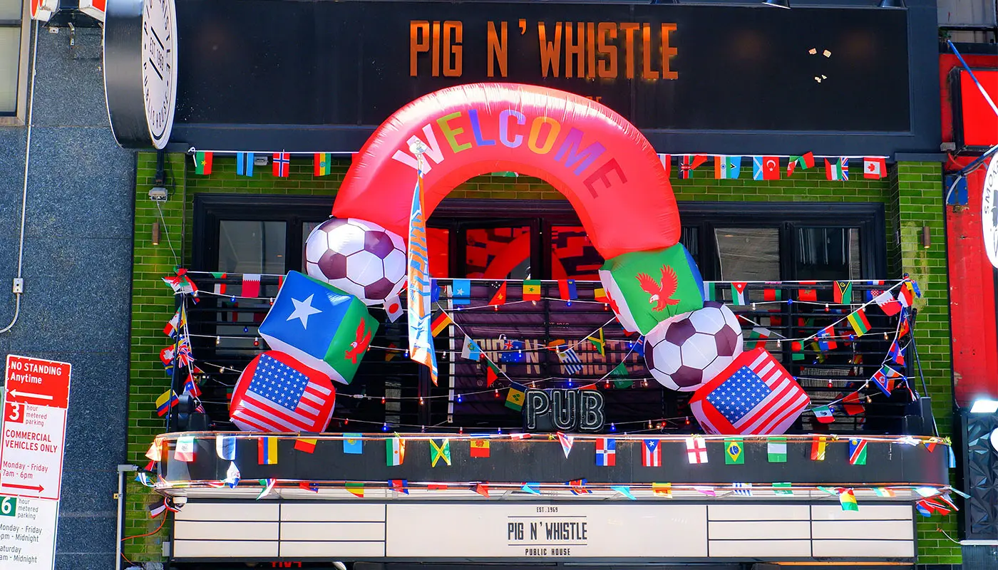 Les meilleurs bars sportifs de New York - Pig 'n Whistle