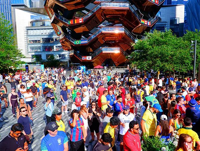 Coupe du monde 2026 à New York - soirée de retransmission