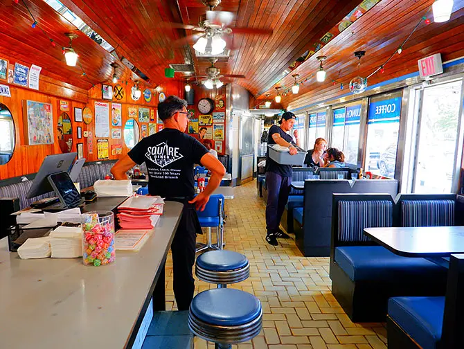 Diners &agrave; New York - Square Diner &agrave; TriBeCa