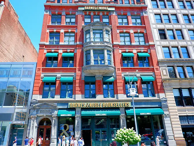 Librairies &agrave; New York - Barnes and Noble
