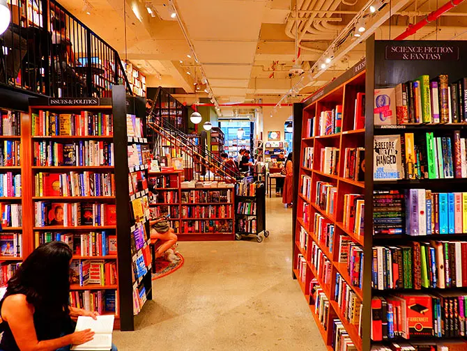 Librairies à New York - McNally Jackson à SoHo