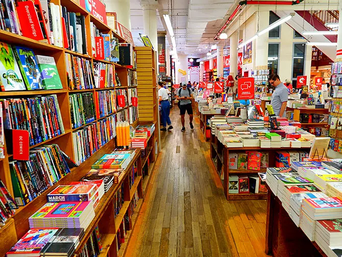 Librairies à New York - The Strand Bookstore près de Union Square