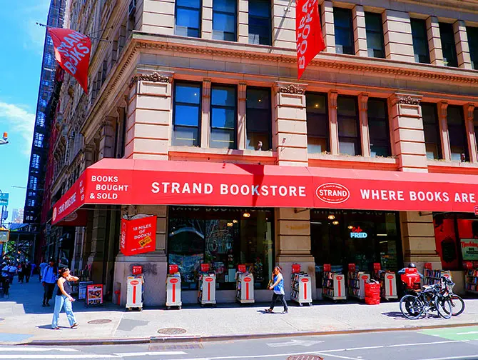 Librairies &agrave; New York - The Strand Bookstore