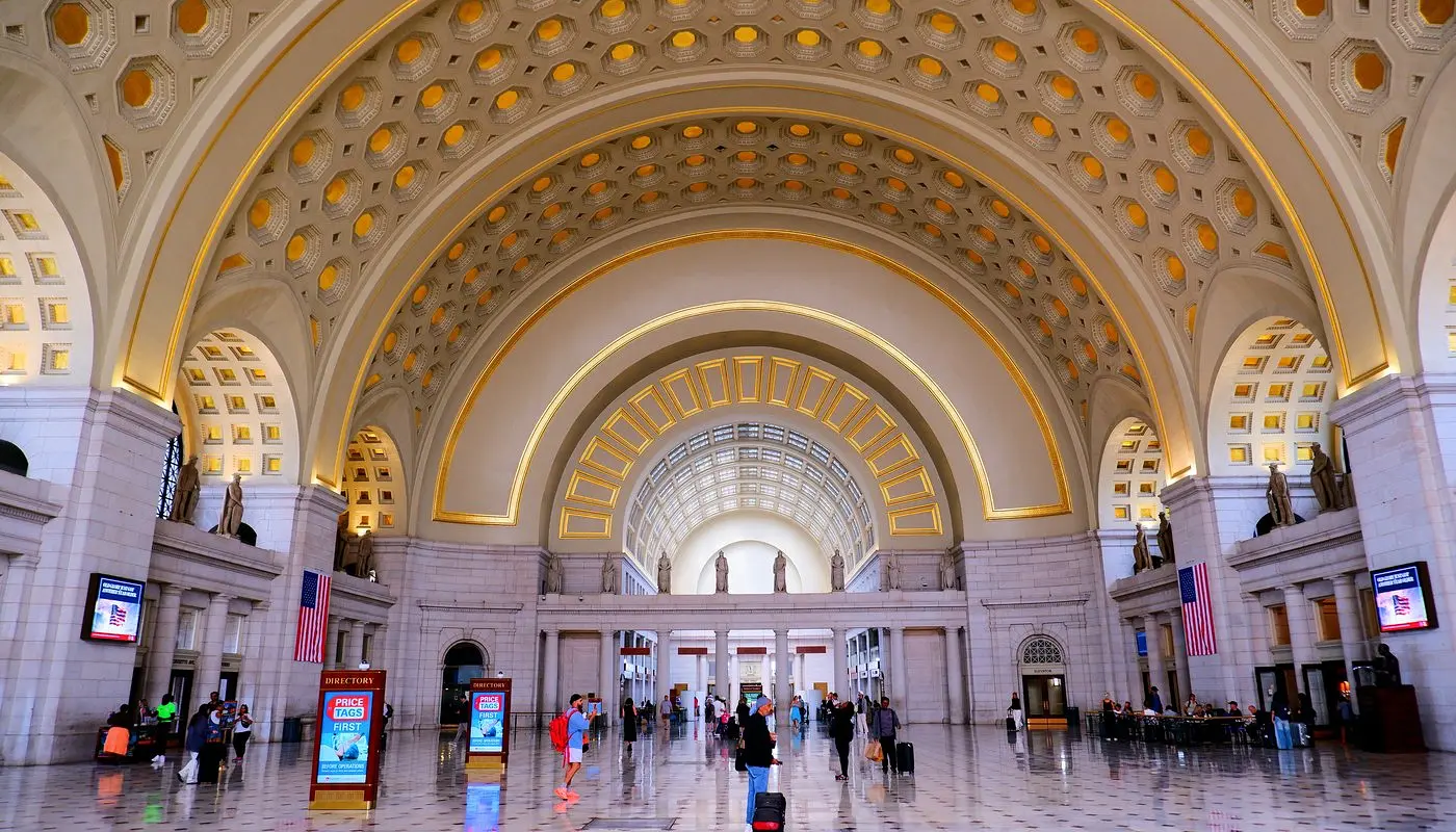 Comment visiter Washington D.C. depuis New York - Gare ferroviaire