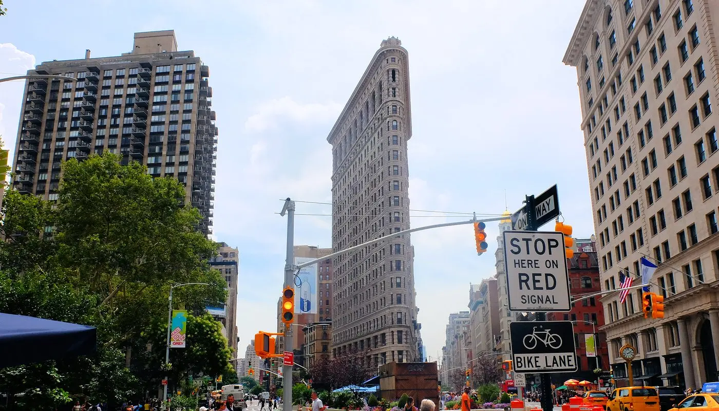 Madison Square Park à New York - Flatiron Building