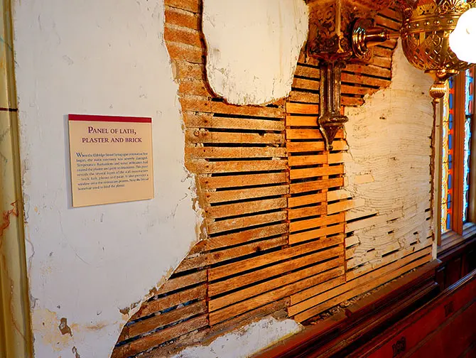 Musée d’Eldridge Street à New York - Site historique national dans le Lower East Side