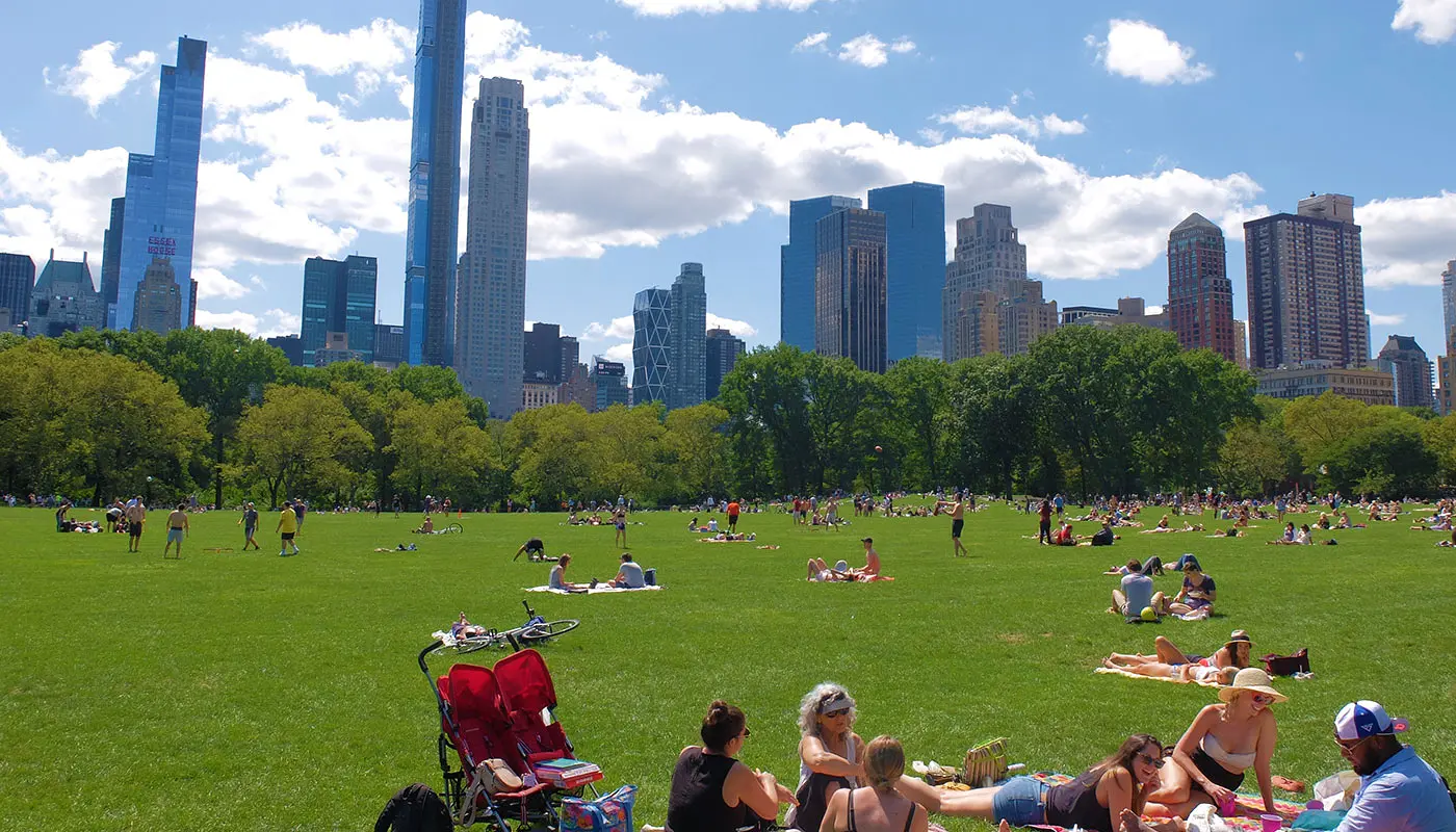 Itinéraire piéton à Central Park à New York - Explorez Central Park
