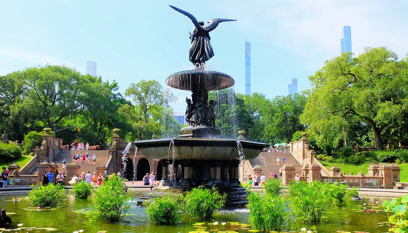 Itinéraire piéton à Central Park à New York - Aperçu de l’itinéraire