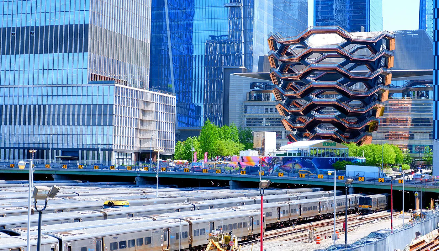 Itinéraire piéton High Line Park - Hudson Yards à New York - Explorez Manhattan